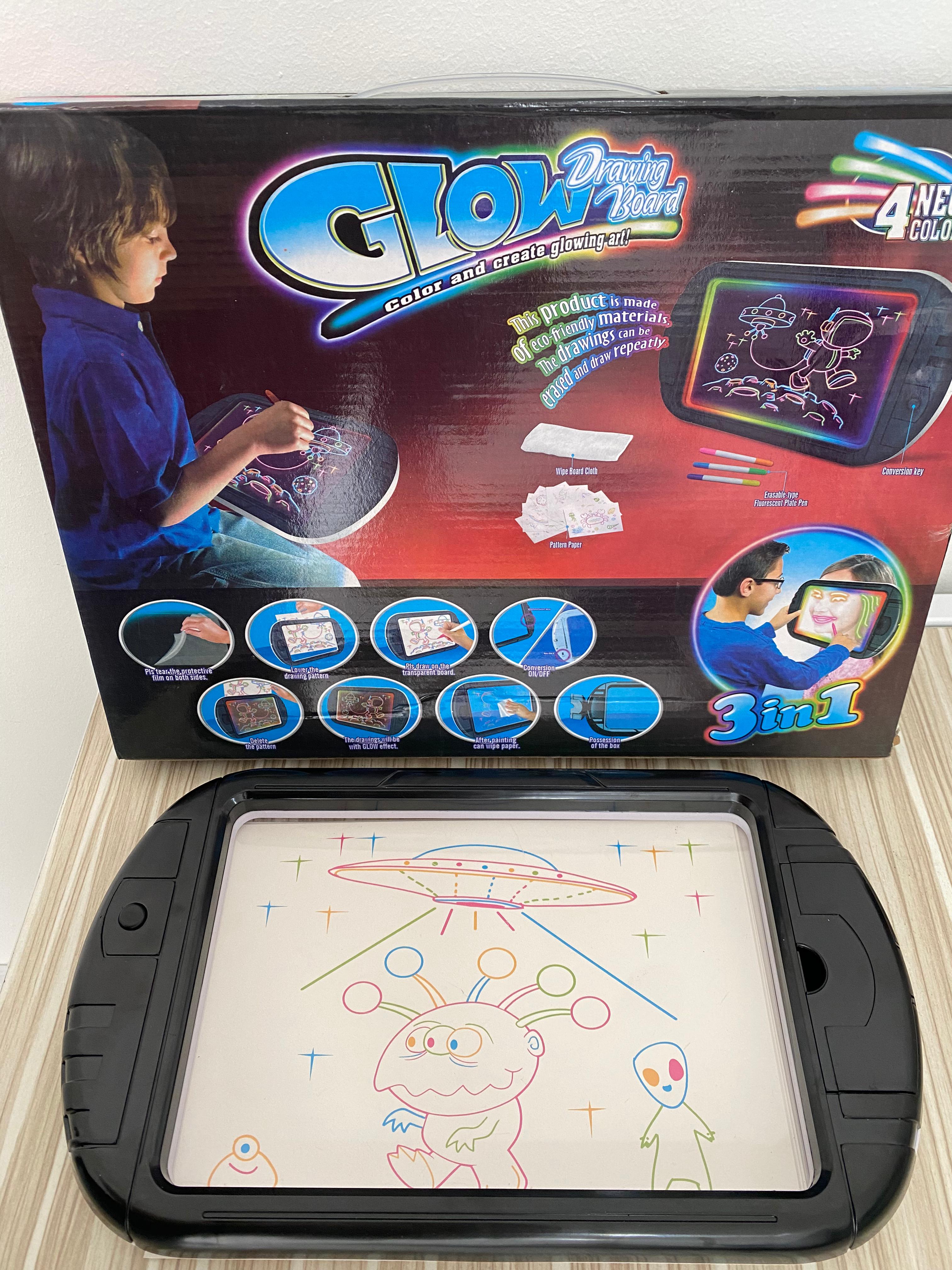 Miniatura 3 de Tablero pizarra 3D luminoso